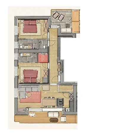 Appartement Bergleben - Haus Panorama Maria Alm