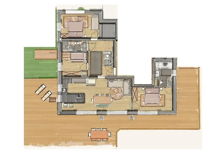 Apartment Bergleben - Haus Panorama Maria Alm am Steinernen Meer
